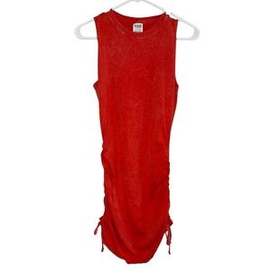 PINK Victoria's Secret Coral Mini Cinched Dress Size Small